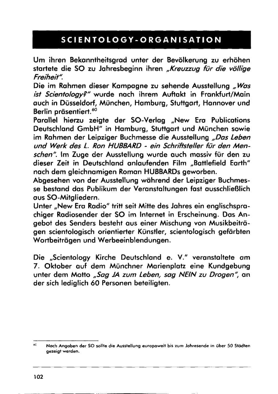 Seite 112 des Verfassungsschutzbericht 2000 Sachsen-Anhalt