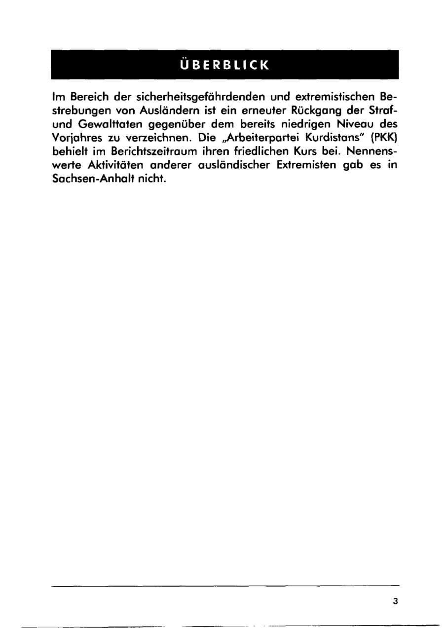 Seite 13 des Verfassungsschutzbericht 2000 Sachsen-Anhalt