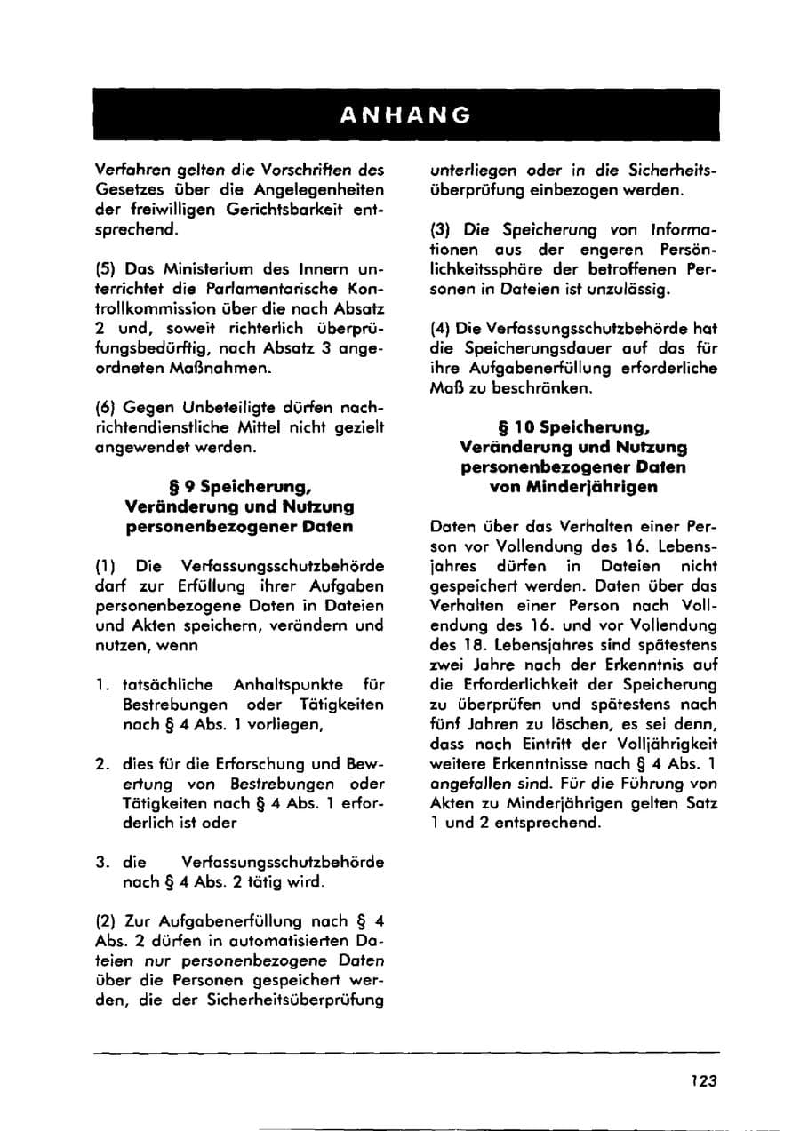 Seite 133 des Verfassungsschutzbericht 2000 Sachsen-Anhalt
