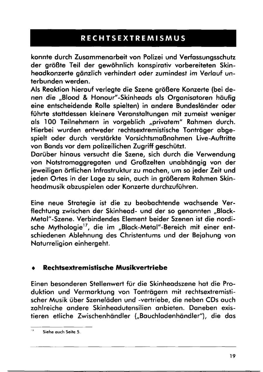 Seite 29 des Verfassungsschutzbericht 2000 Sachsen-Anhalt