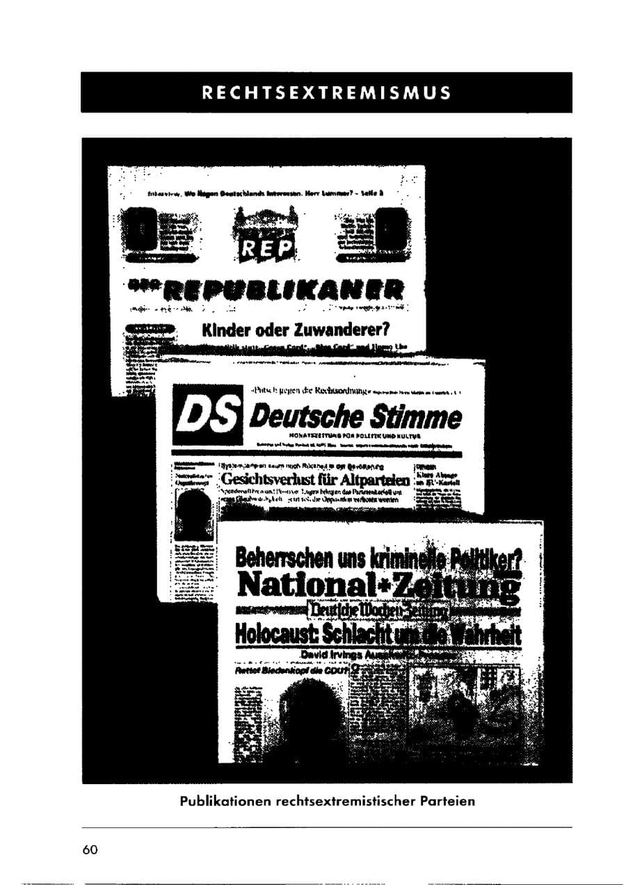 Seite 70 des Verfassungsschutzbericht 2000 Sachsen-Anhalt