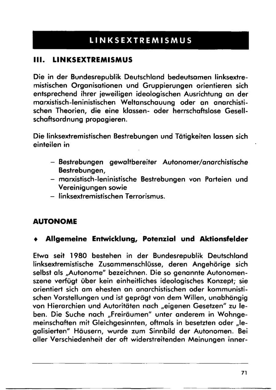 Seite 81 des Verfassungsschutzbericht 2000 Sachsen-Anhalt