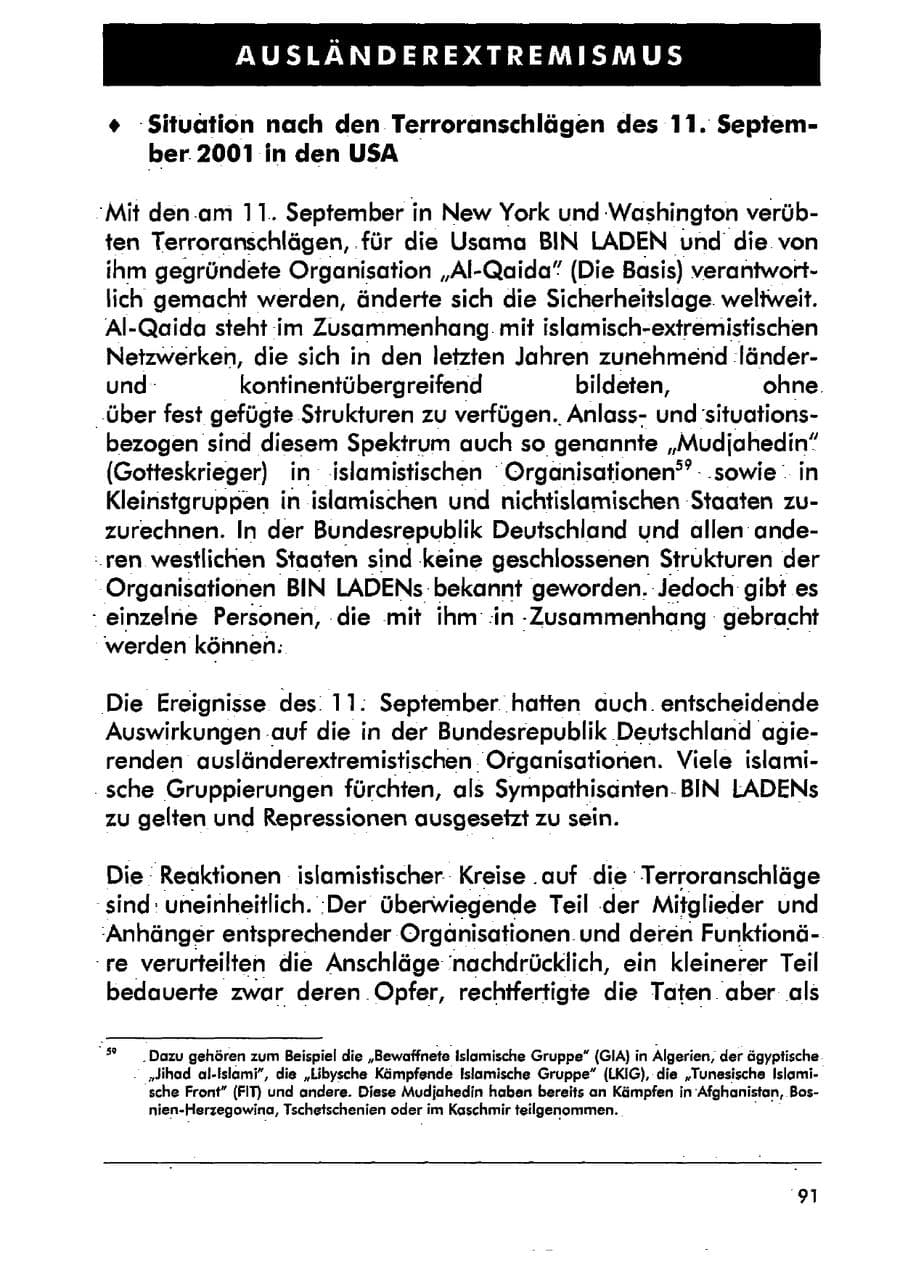 Seite 102 des Verfassungsschutzbericht 2001 Sachsen-Anhalt