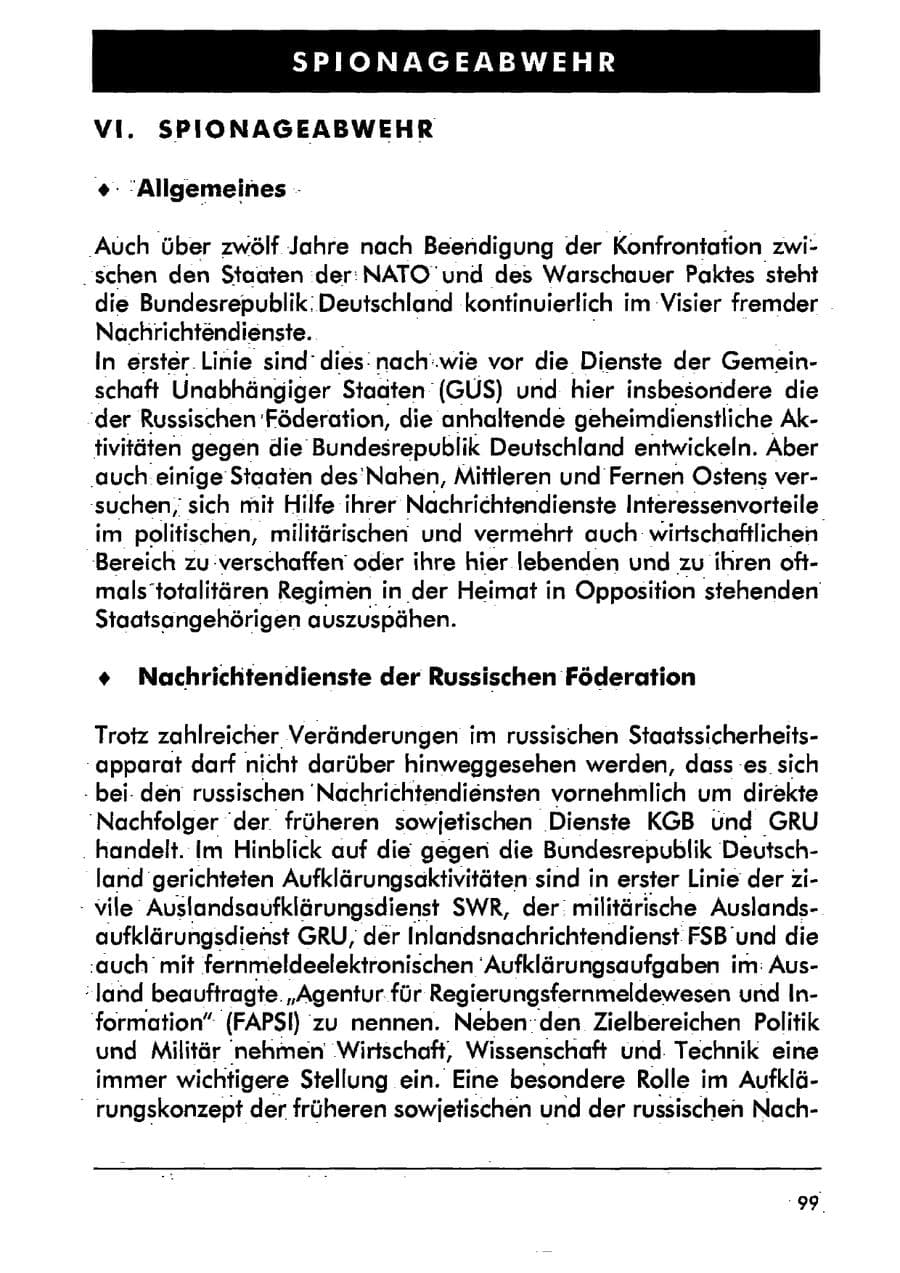 Seite 110 des Verfassungsschutzbericht 2001 Sachsen-Anhalt