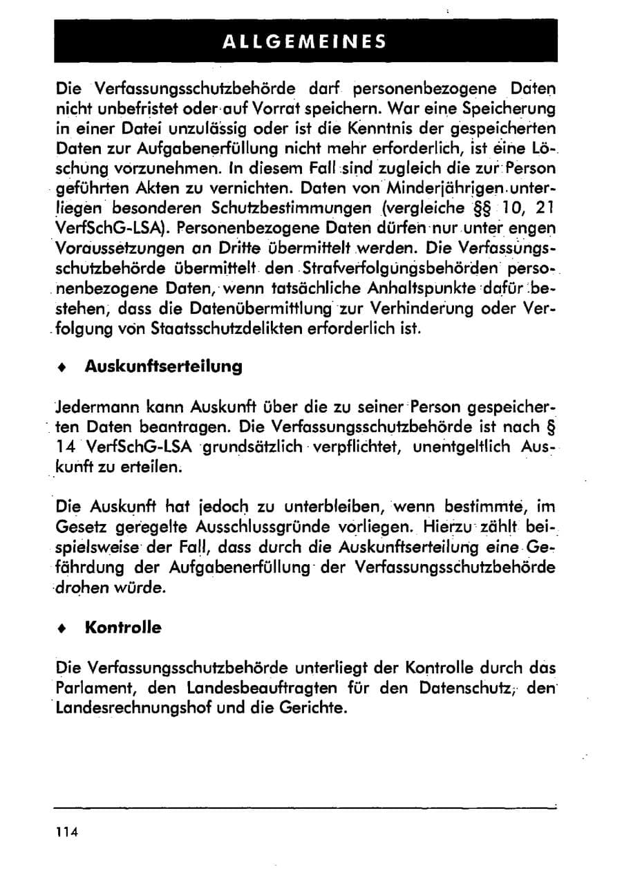 Seite 125 des Verfassungsschutzbericht 2001 Sachsen-Anhalt