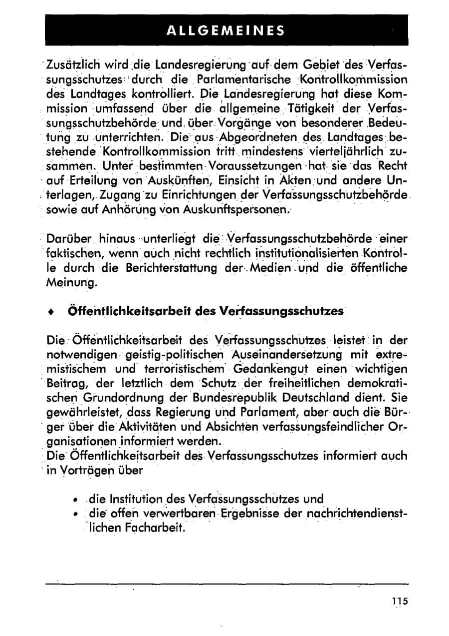Seite 126 des Verfassungsschutzbericht 2001 Sachsen-Anhalt