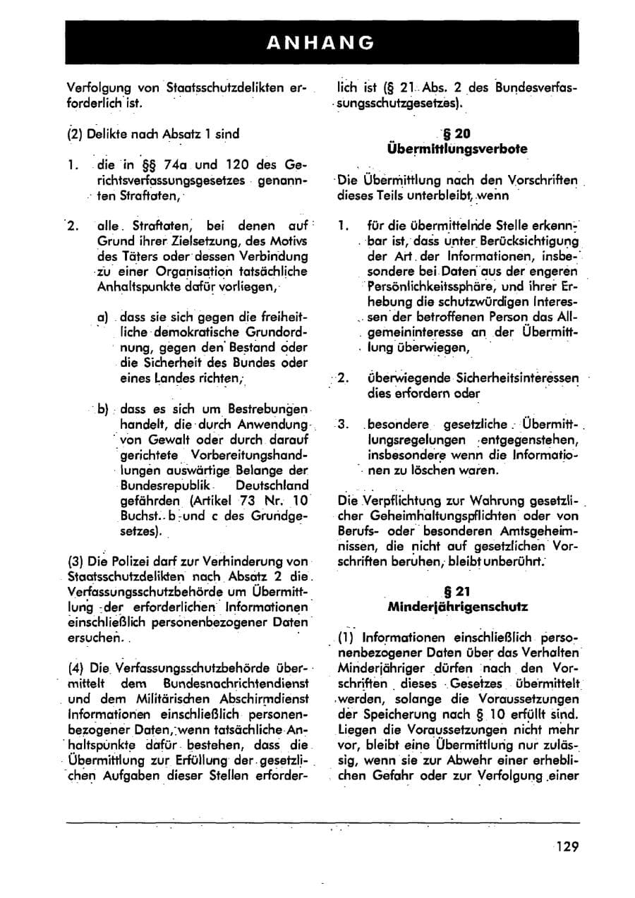 Seite 140 des Verfassungsschutzbericht 2001 Sachsen-Anhalt