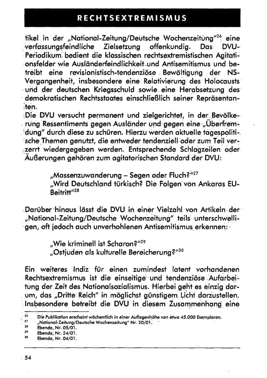 Seite 65 des Verfassungsschutzbericht 2001 Sachsen-Anhalt