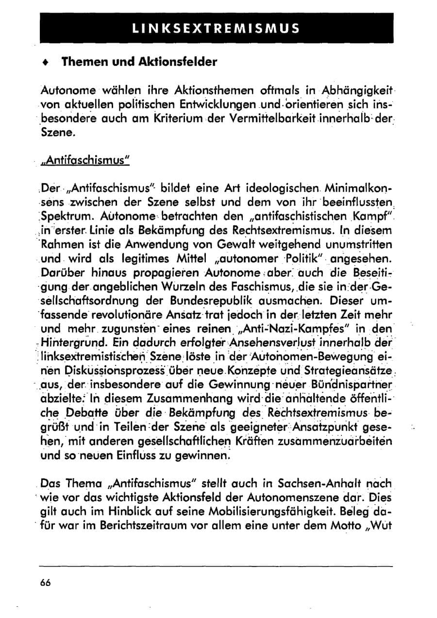 Seite 77 des Verfassungsschutzbericht 2001 Sachsen-Anhalt