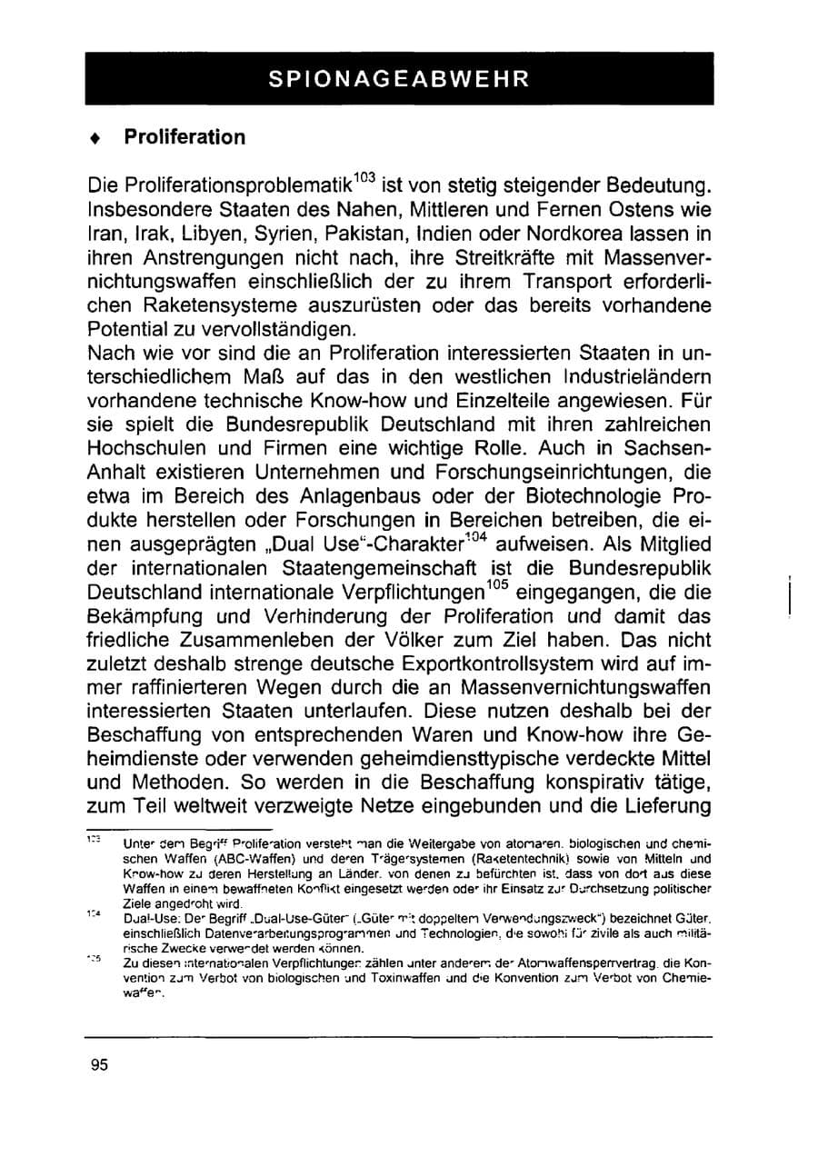 Seite 109 des Verfassungsschutzbericht 2002 Sachsen-Anhalt