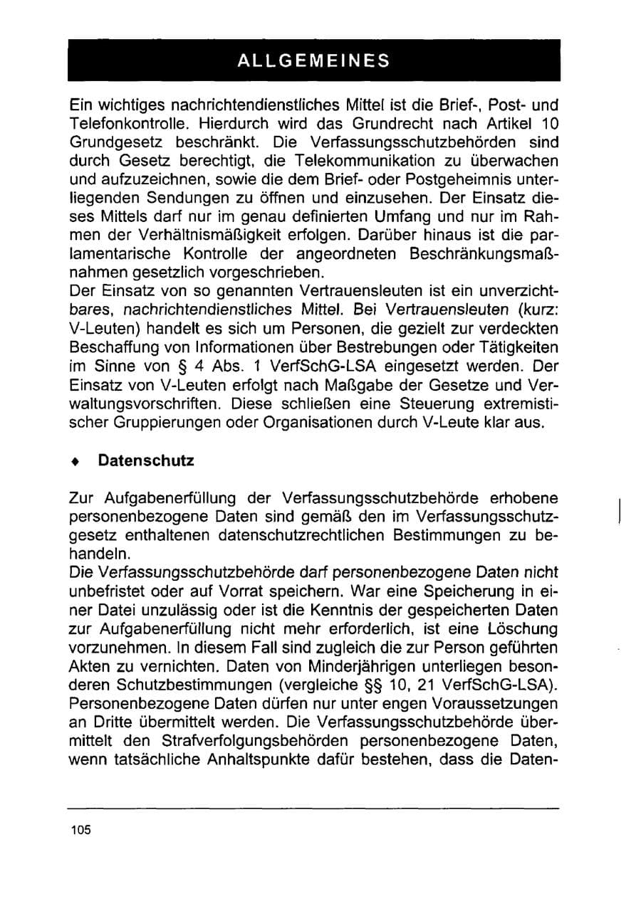 Seite 119 des Verfassungsschutzbericht 2002 Sachsen-Anhalt