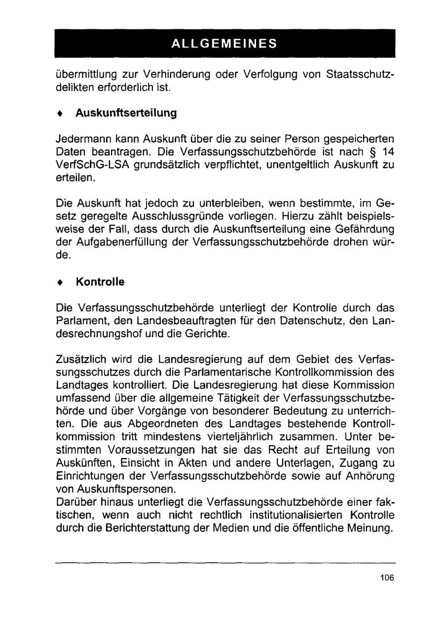 Seite 120 des Verfassungsschutzbericht 2002 Sachsen-Anhalt