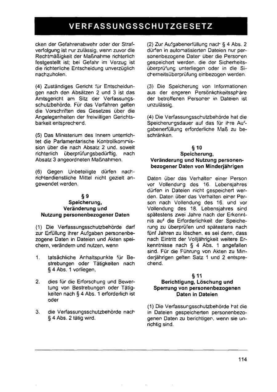 Seite 128 des Verfassungsschutzbericht 2002 Sachsen-Anhalt