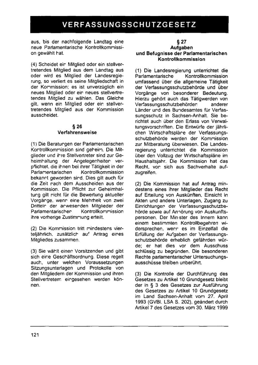 Seite 135 des Verfassungsschutzbericht 2002 Sachsen-Anhalt