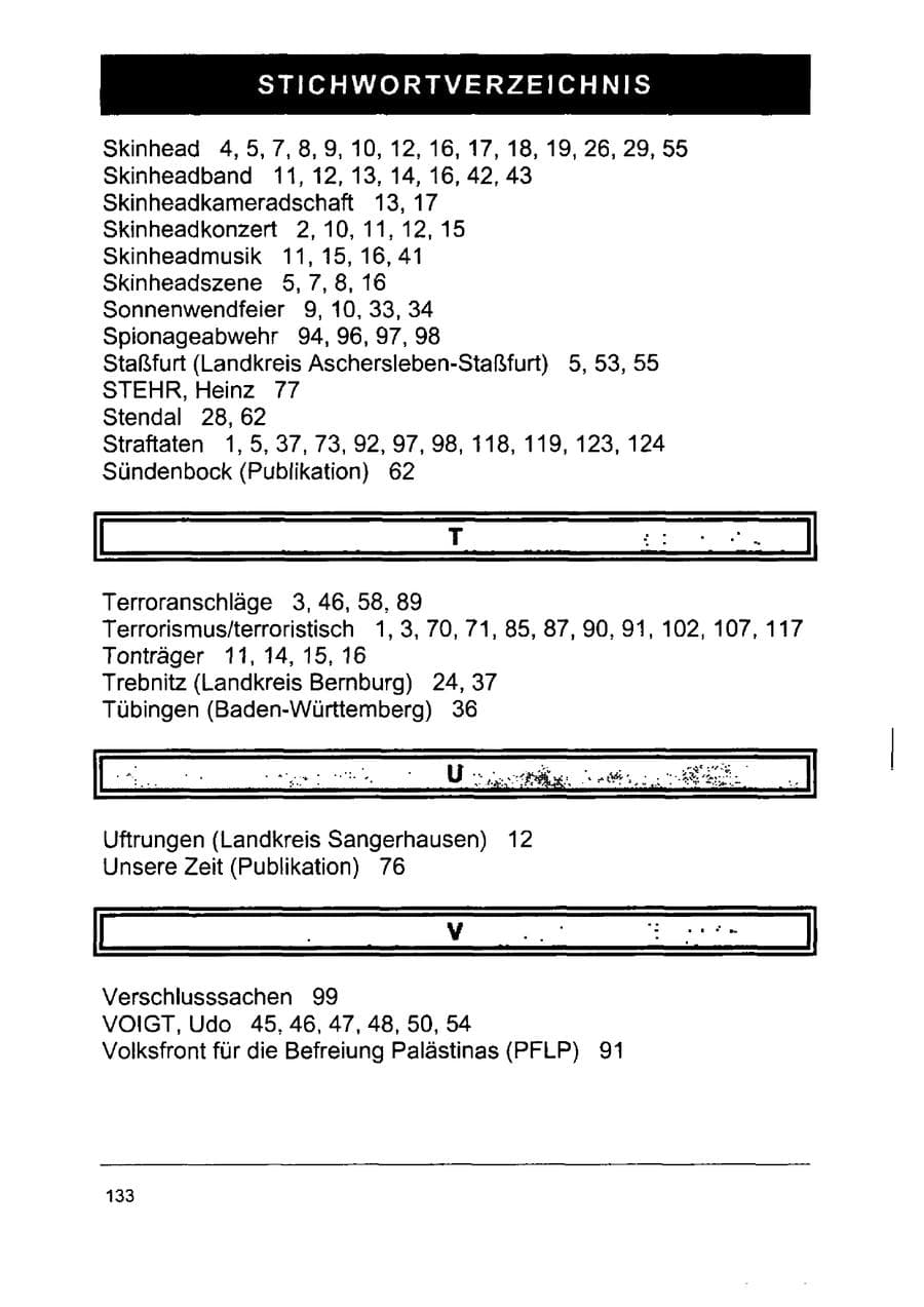 Seite 147 des Verfassungsschutzbericht 2002 Sachsen-Anhalt