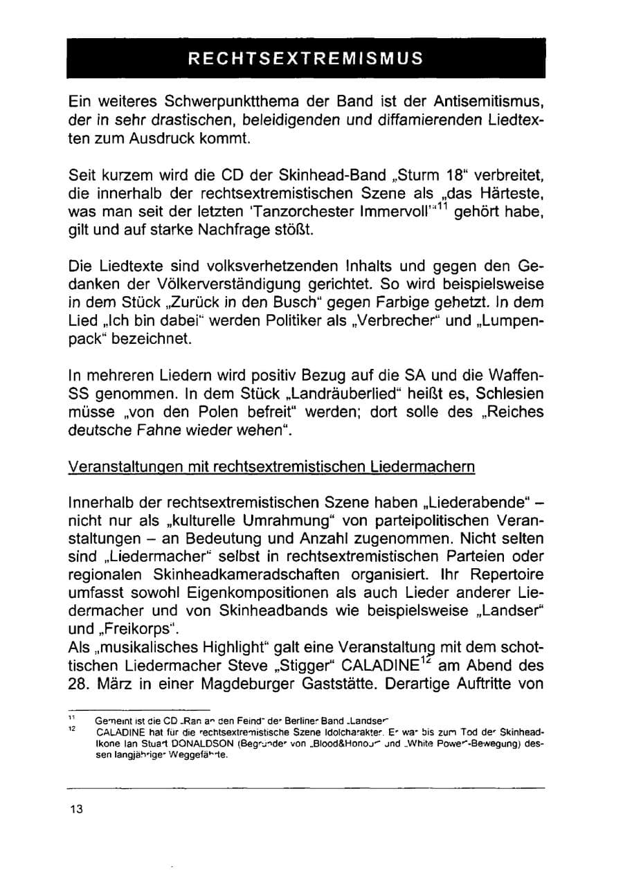 Seite 27 des Verfassungsschutzbericht 2002 Sachsen-Anhalt