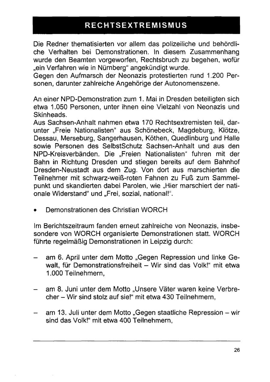 Seite 40 des Verfassungsschutzbericht 2002 Sachsen-Anhalt