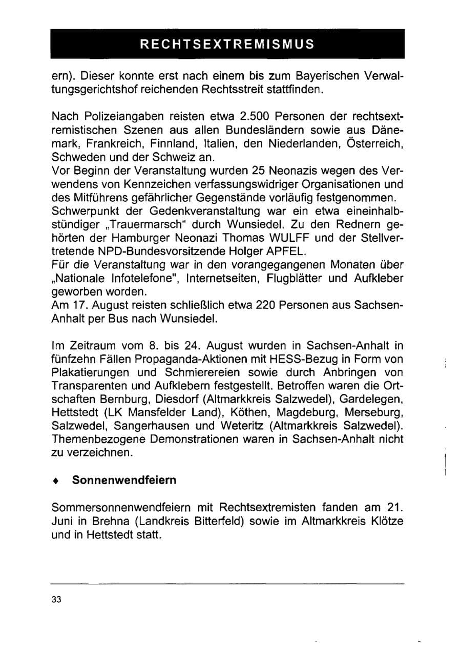 Seite 47 des Verfassungsschutzbericht 2002 Sachsen-Anhalt