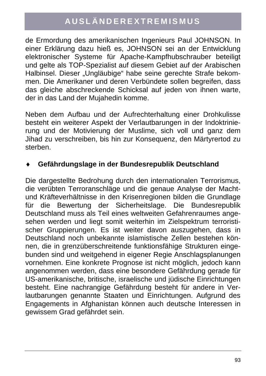Seite 101 des Verfassungsschutzbericht 2004 Sachsen-Anhalt