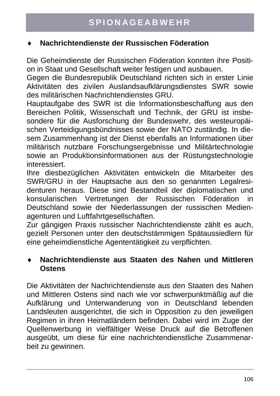 Seite 114 des Verfassungsschutzbericht 2004 Sachsen-Anhalt