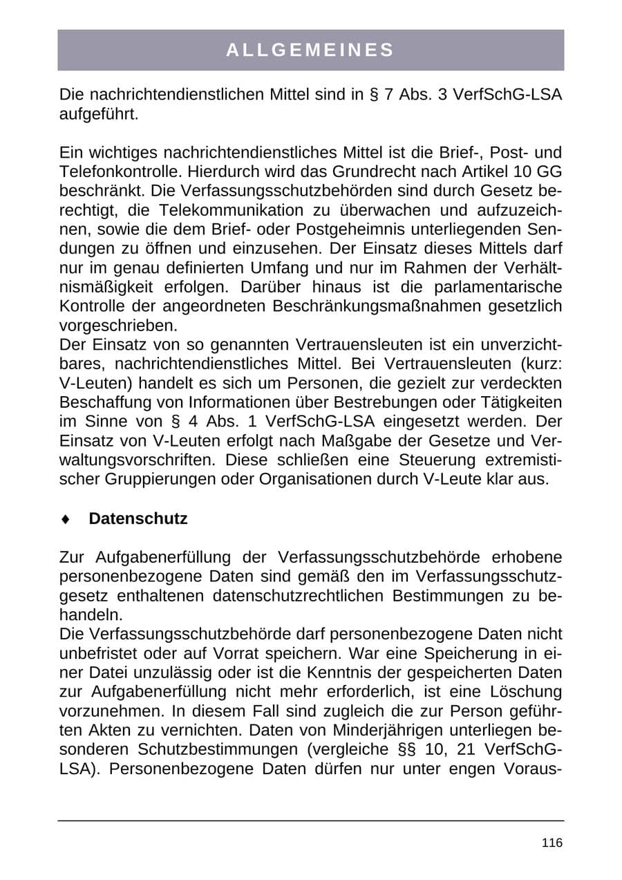 Seite 124 des Verfassungsschutzbericht 2004 Sachsen-Anhalt