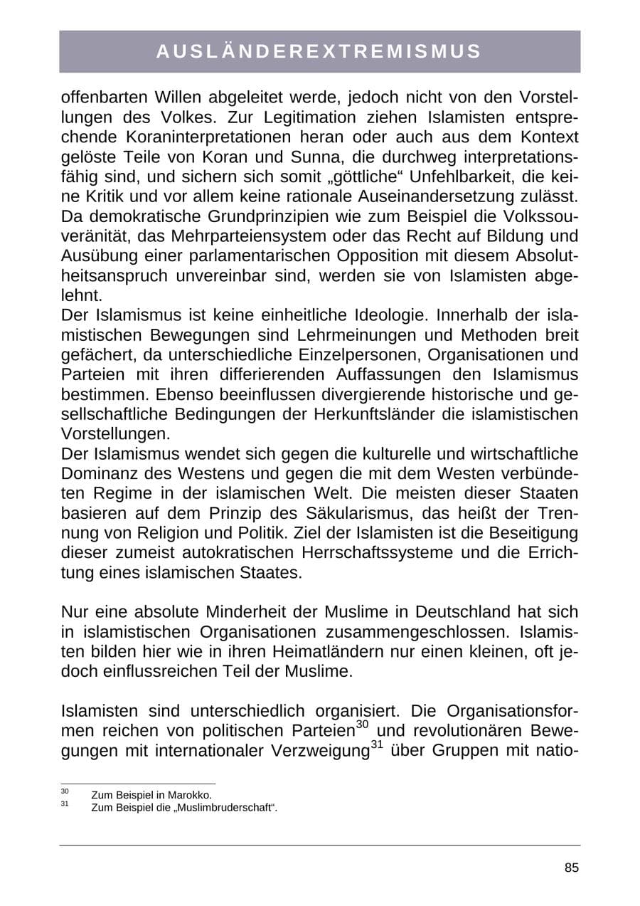 Seite 93 des Verfassungsschutzbericht 2004 Sachsen-Anhalt