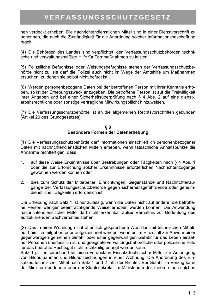 Seite 122 des Verfassungsschutzbericht 2005 Sachsen-Anhalt