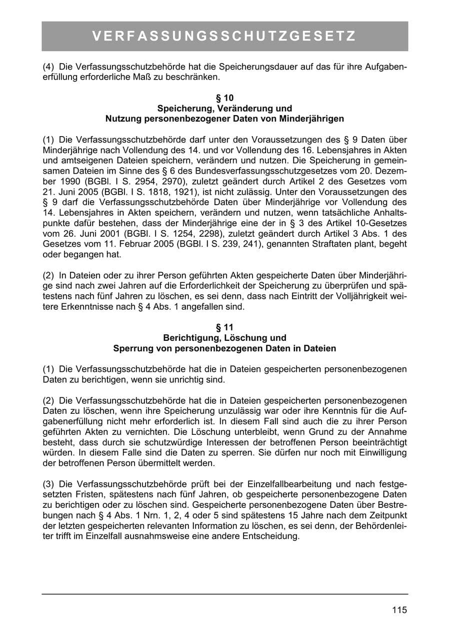 Seite 124 des Verfassungsschutzbericht 2005 Sachsen-Anhalt