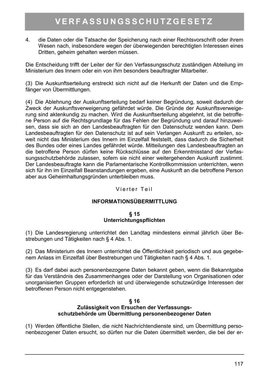Seite 126 des Verfassungsschutzbericht 2005 Sachsen-Anhalt
