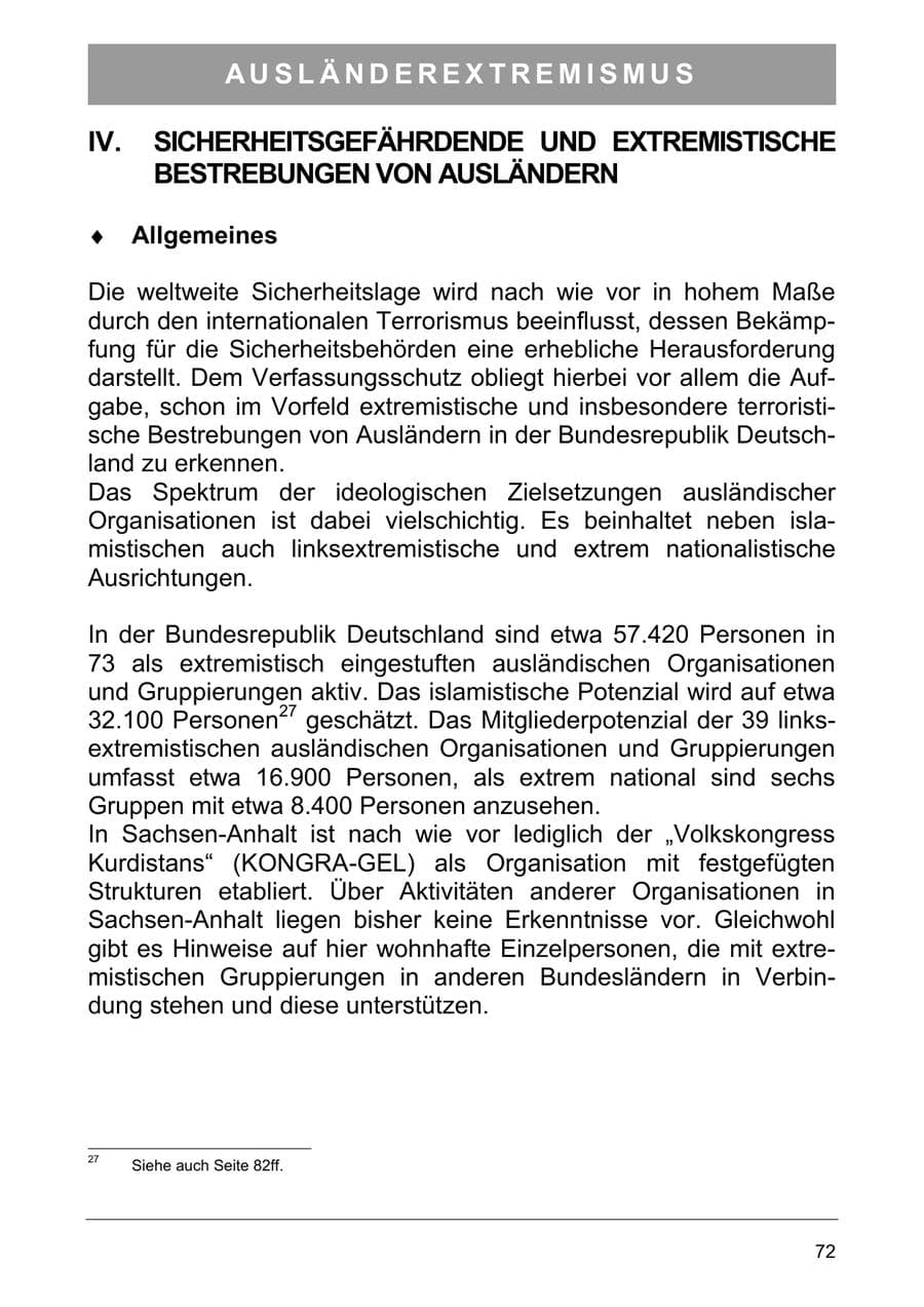 Seite 81 des Verfassungsschutzbericht 2005 Sachsen-Anhalt