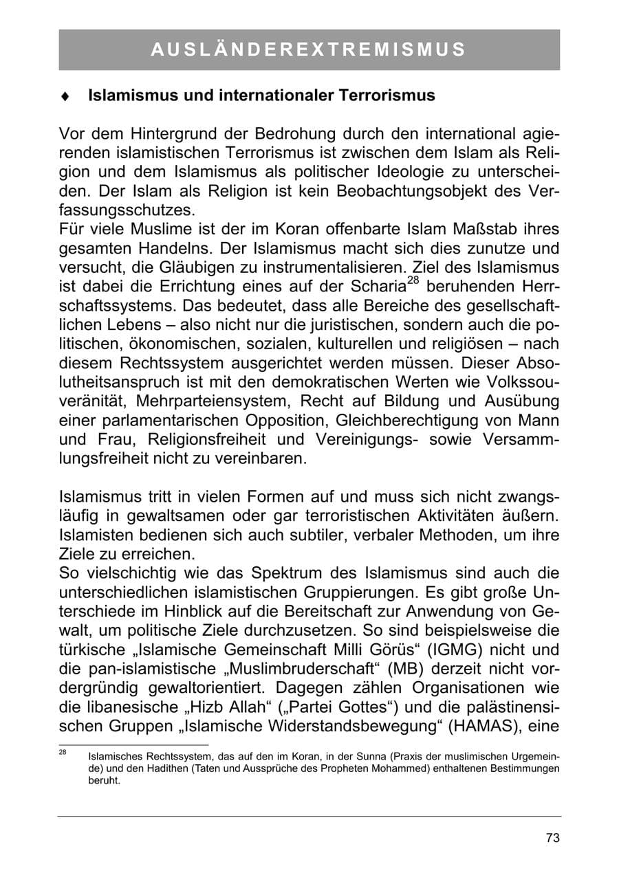 Seite 82 des Verfassungsschutzbericht 2005 Sachsen-Anhalt
