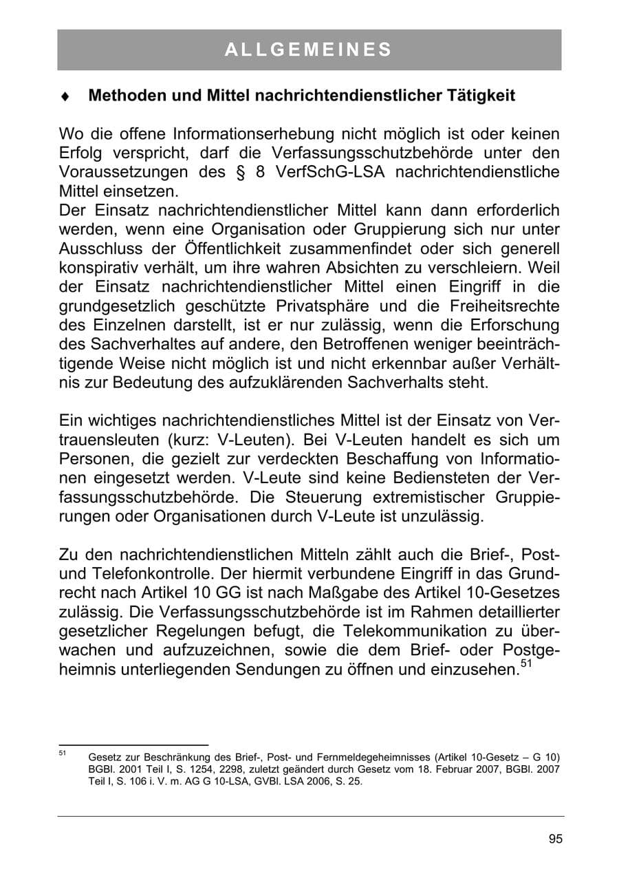 Seite 108 des Verfassungsschutzbericht 2006 Sachsen-Anhalt