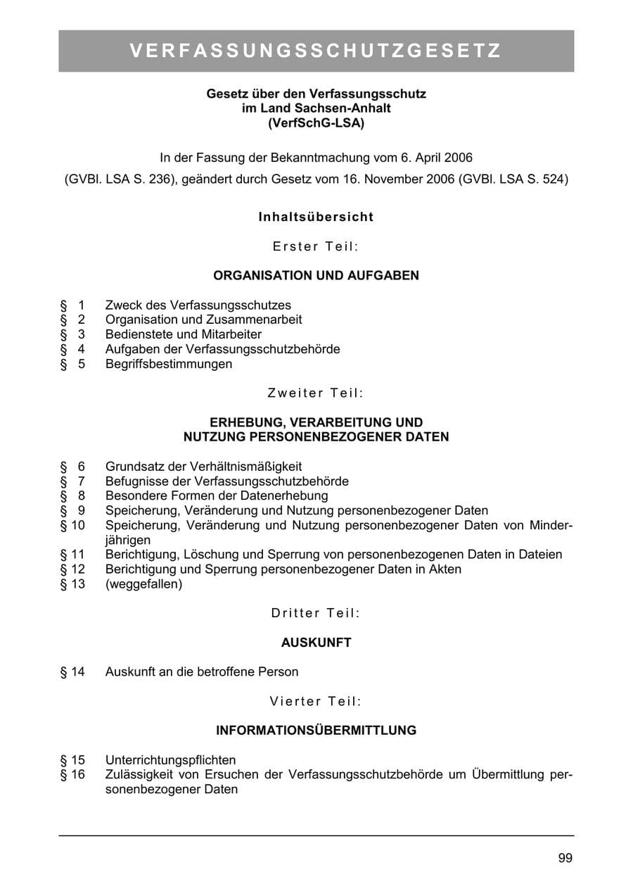 Seite 112 des Verfassungsschutzbericht 2006 Sachsen-Anhalt