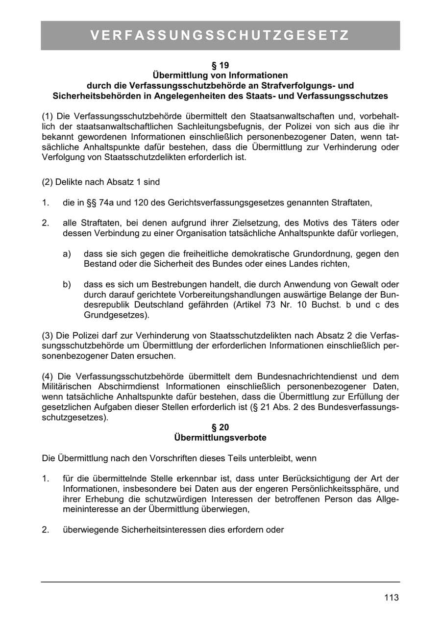 Seite 126 des Verfassungsschutzbericht 2006 Sachsen-Anhalt