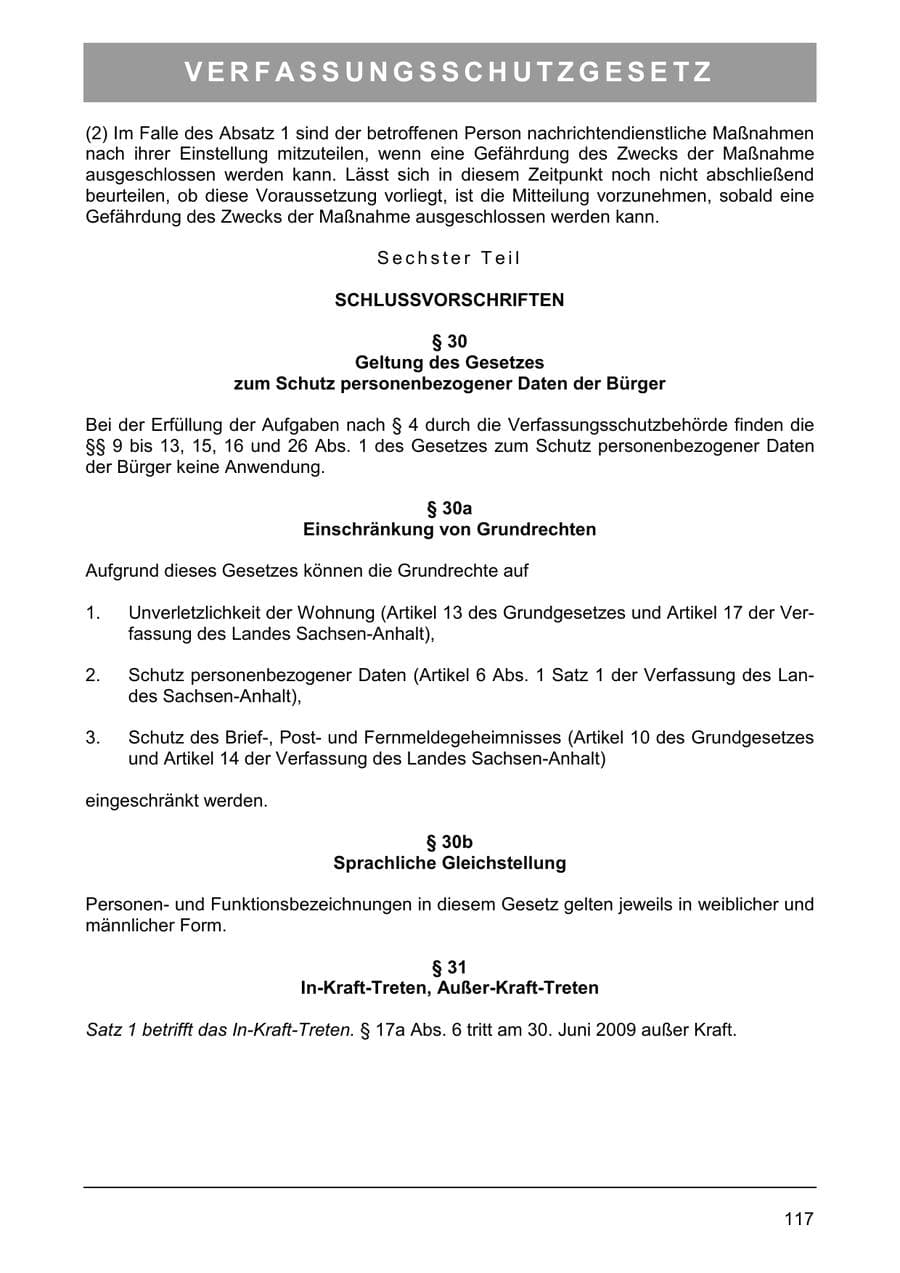Seite 130 des Verfassungsschutzbericht 2006 Sachsen-Anhalt