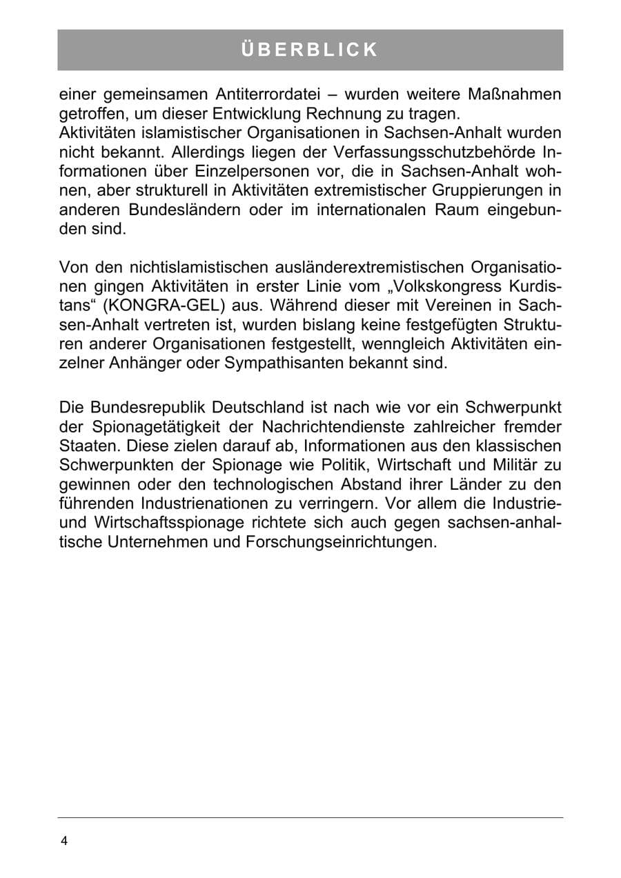 Seite 17 des Verfassungsschutzbericht 2006 Sachsen-Anhalt