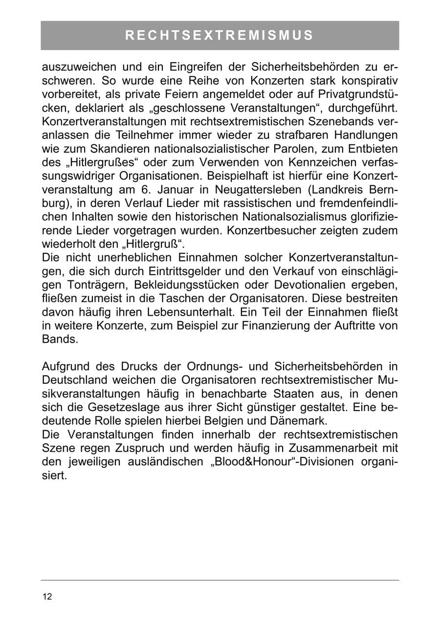 Seite 25 des Verfassungsschutzbericht 2006 Sachsen-Anhalt