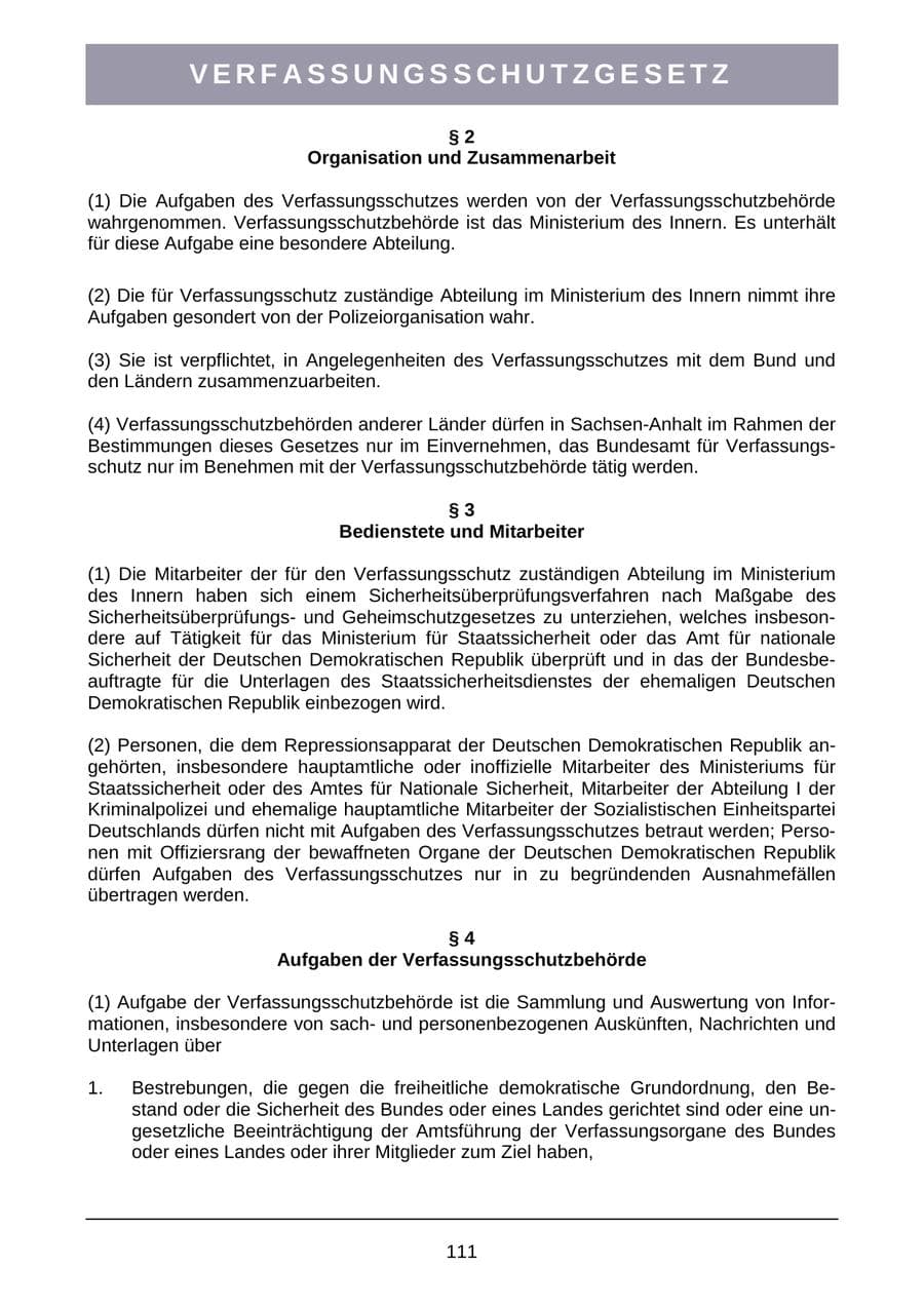 Seite 114 des Verfassungsschutzbericht 2007 Sachsen-Anhalt
