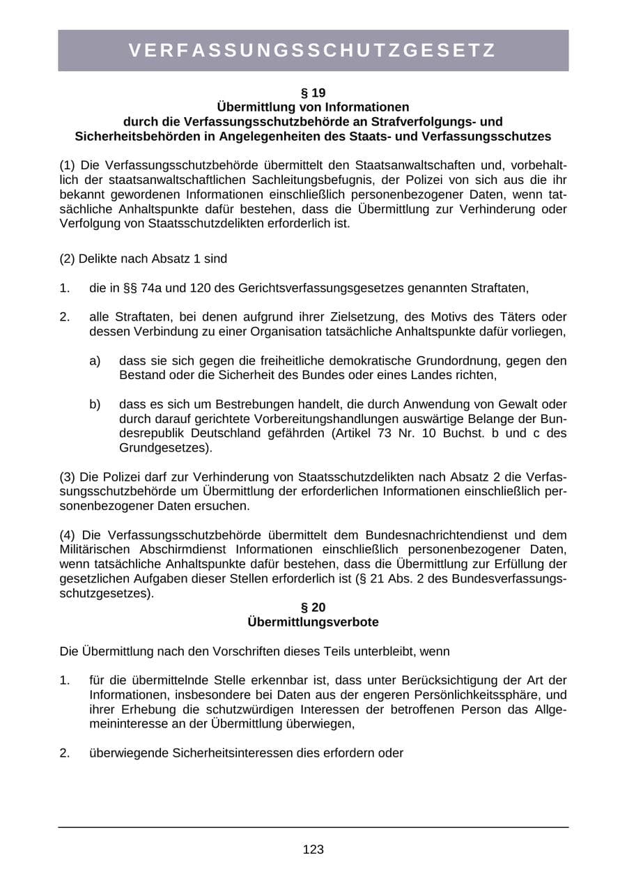 Seite 126 des Verfassungsschutzbericht 2007 Sachsen-Anhalt