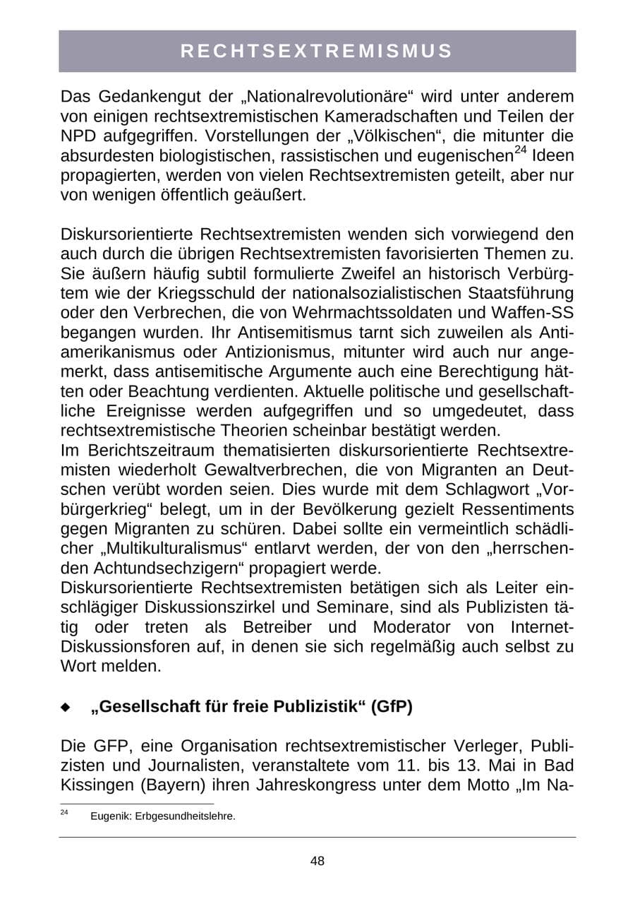 Seite 51 des Verfassungsschutzbericht 2007 Sachsen-Anhalt