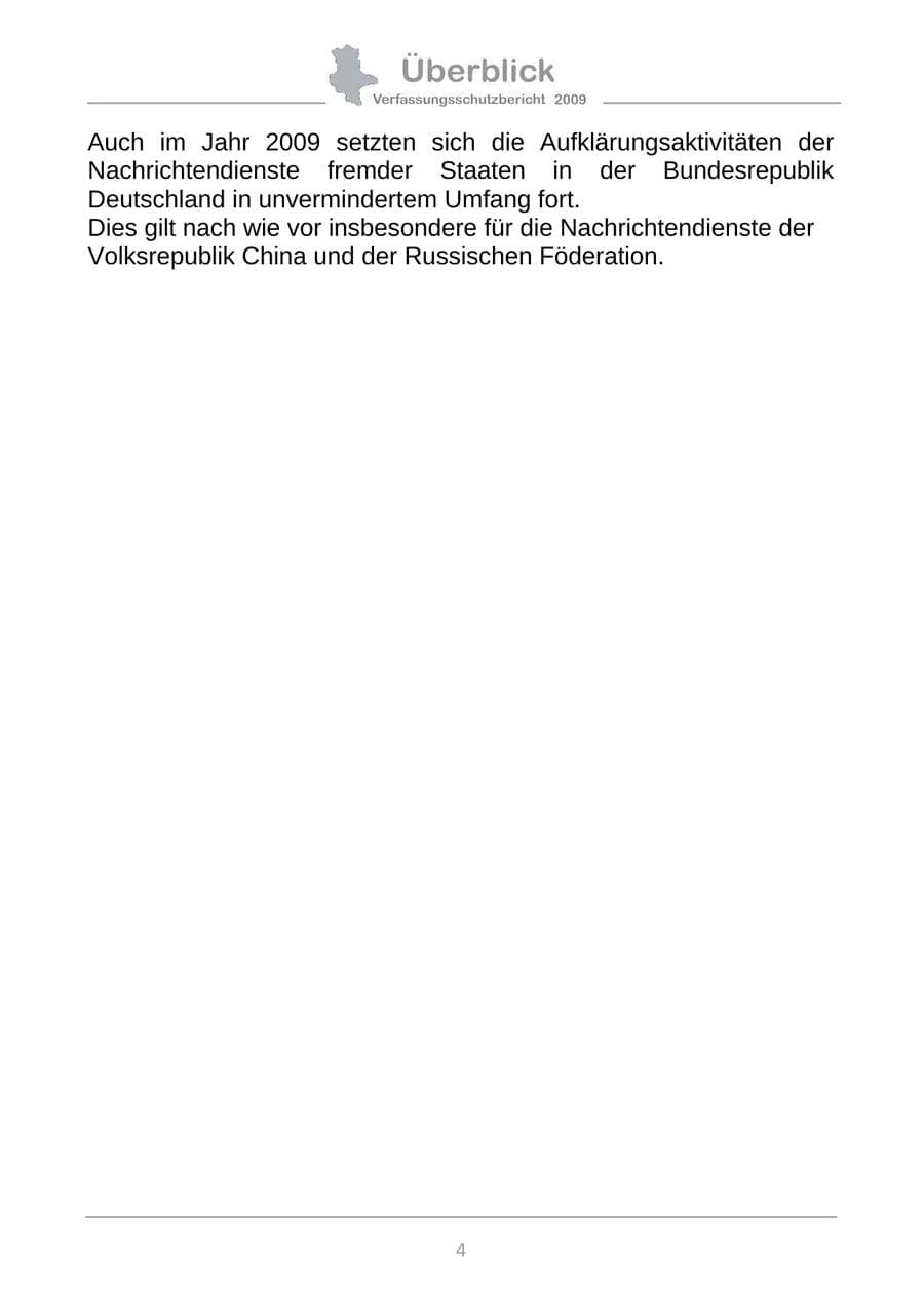 Seite 12 des Verfassungsschutzbericht 2009 Sachsen-Anhalt