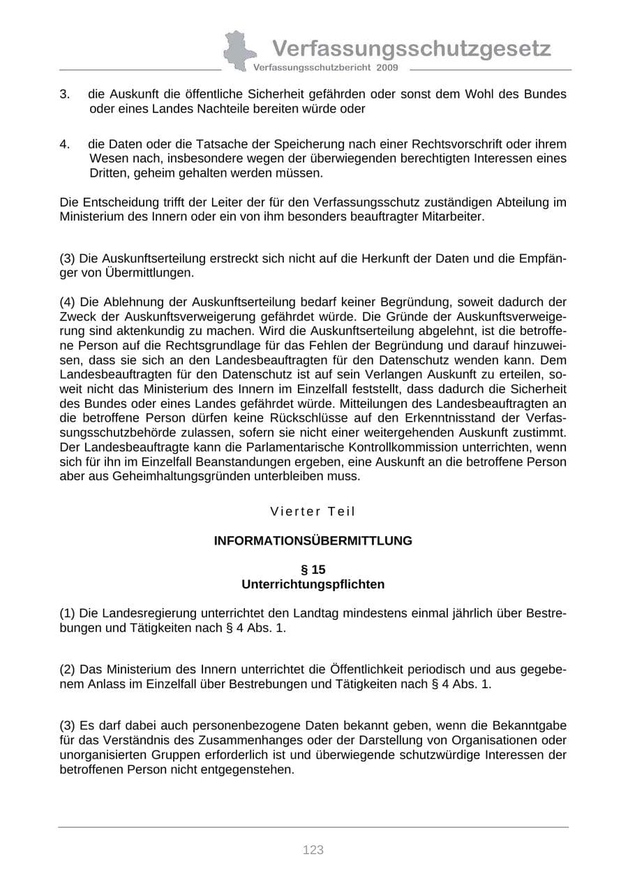 Seite 131 des Verfassungsschutzbericht 2009 Sachsen-Anhalt