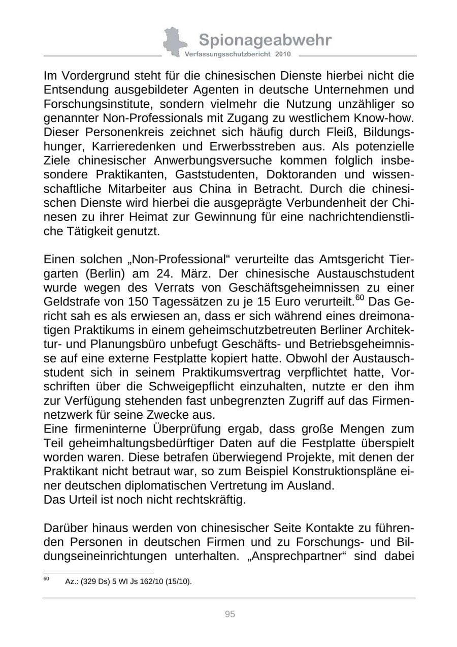 Seite 97 des Verfassungsschutzbericht 2010 Sachsen-Anhalt