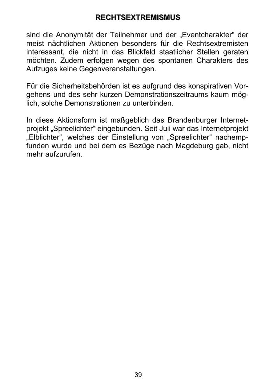 Seite 48 des Verfassungsschutzbericht 2011 Sachsen-Anhalt