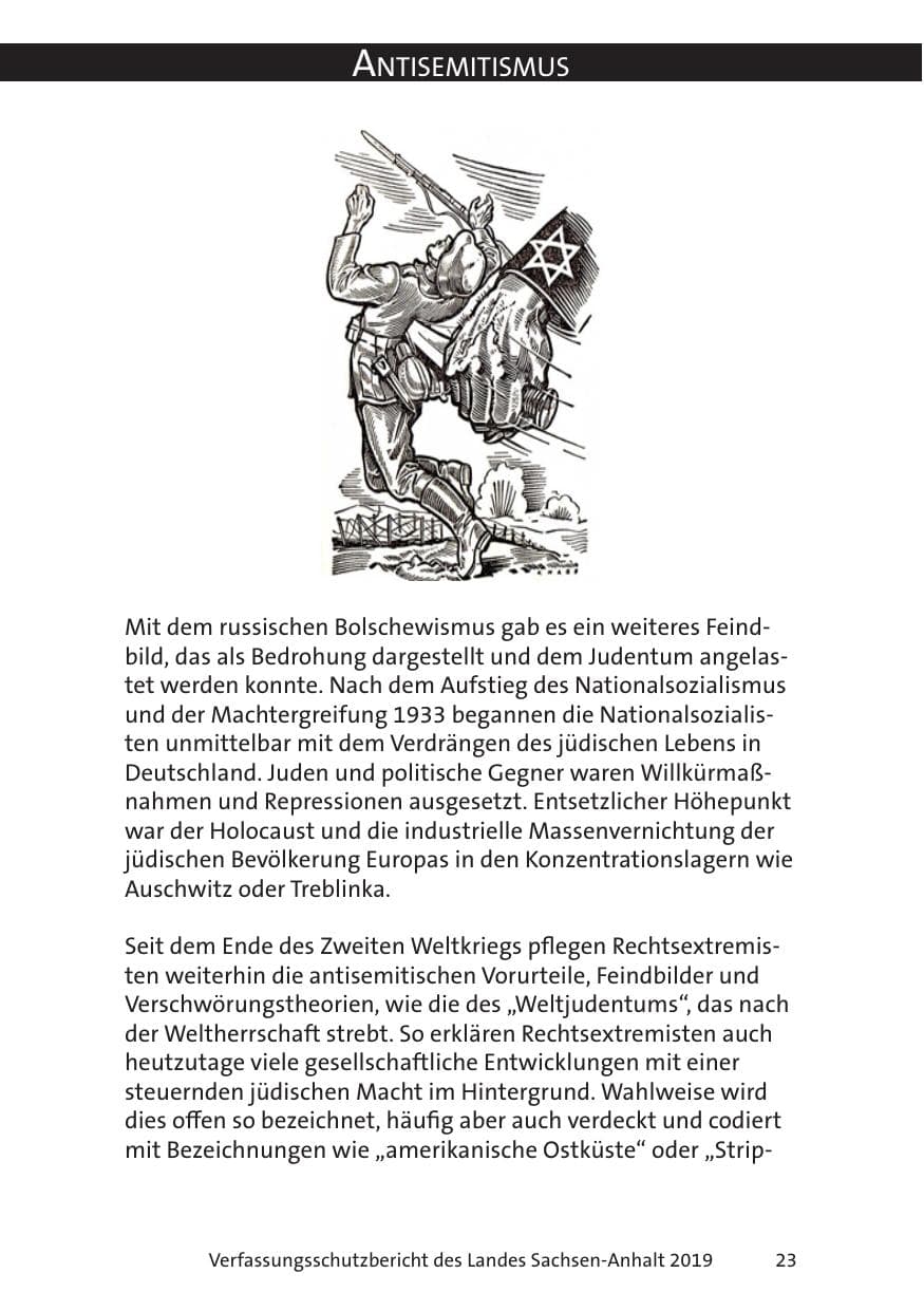Seite 25 des Verfassungsschutzbericht 2019 Sachsen-Anhalt