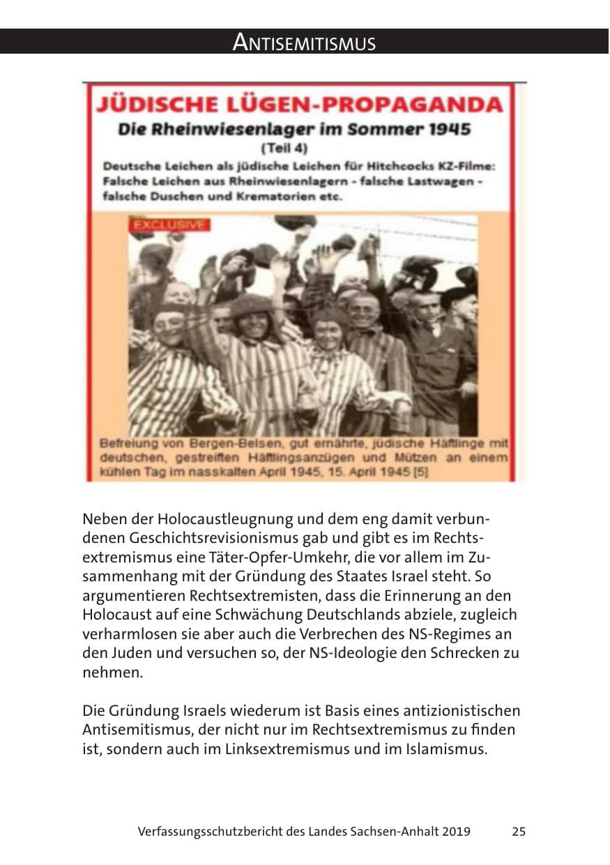 Seite 27 des Verfassungsschutzbericht 2019 Sachsen-Anhalt