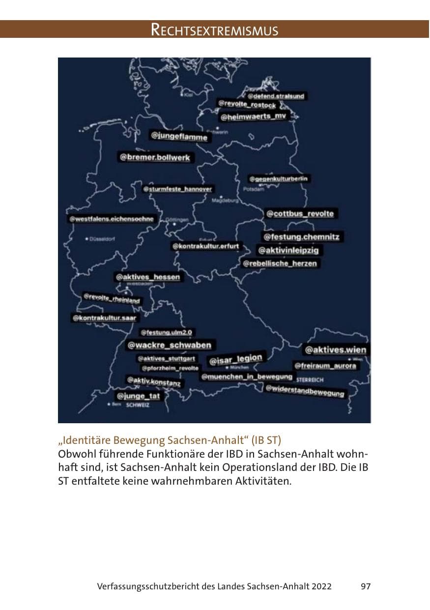 Seite 99 des Verfassungsschutzbericht 2022 Sachsen-Anhalt