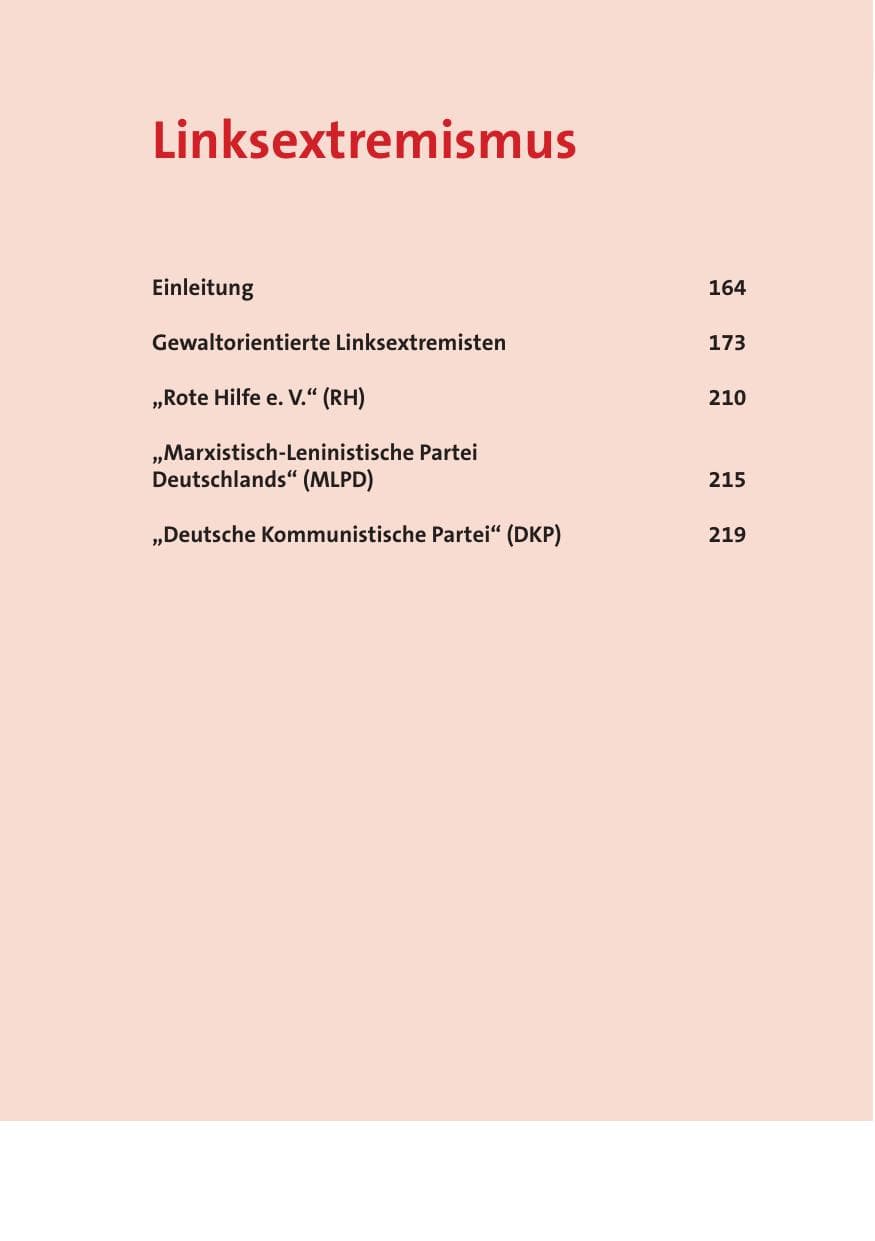 Seite 163 des Verfassungsschutzbericht 2023 Sachsen-Anhalt