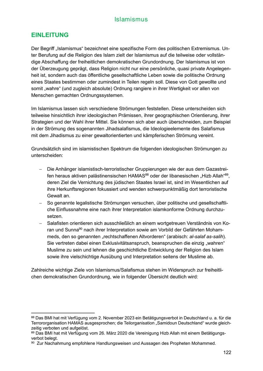 Seite 122 des Verfassungsschutzbericht 2024 Sachsen-Anhalt