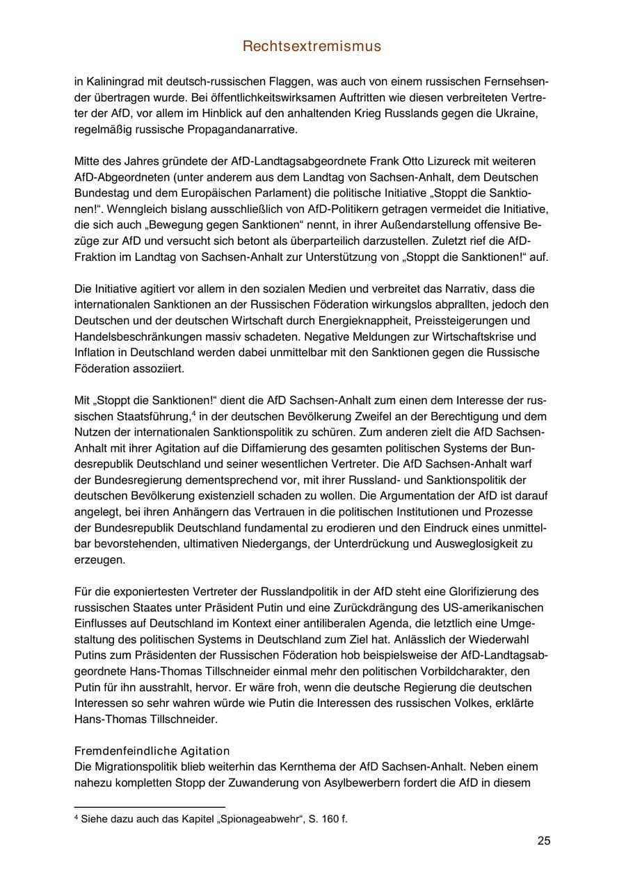 Seite 25 des Verfassungsschutzbericht 2024 Sachsen-Anhalt
